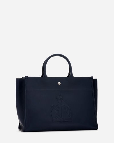 Tote Bag Lanvin In&Out Tote Bag Mm ανδρικα σκουρο μπλε μπλε | GR68856