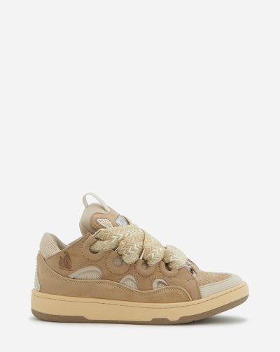 Αθλητικά Παπούτσια Lanvin δερματινα Curb Sneakers γυναικεια μπλε | GR21559