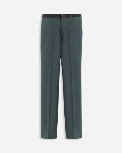 παντελονι Lanvin Suit Pants ανδρικα σκούρο πρασινο | GR67666