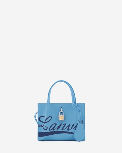 τσαντα Lanvin δερματινα Lanvin Bogey Nano Day Bag γυναικεια ανοιχτο μπλε | GR33903