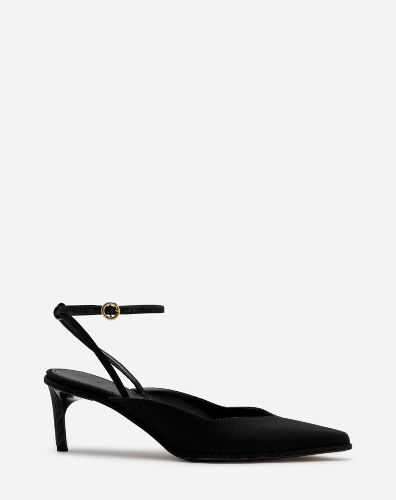 Mules Lanvin Arpège Grosgrain sling Back Mule γυναικεια μαυρα | GR90699