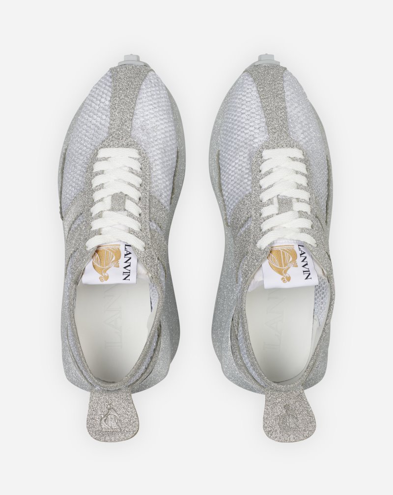 Αθλητικά Παπούτσια Lanvin Mesh Bumpr Sneakers γυναικεια ασημι | GR26238