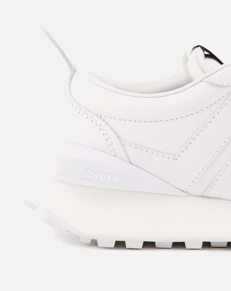 Αθλητικά Παπούτσια Lanvin Nappa δερματινα Bumpr Sneakers γυναικεια ασπρα | GR26648