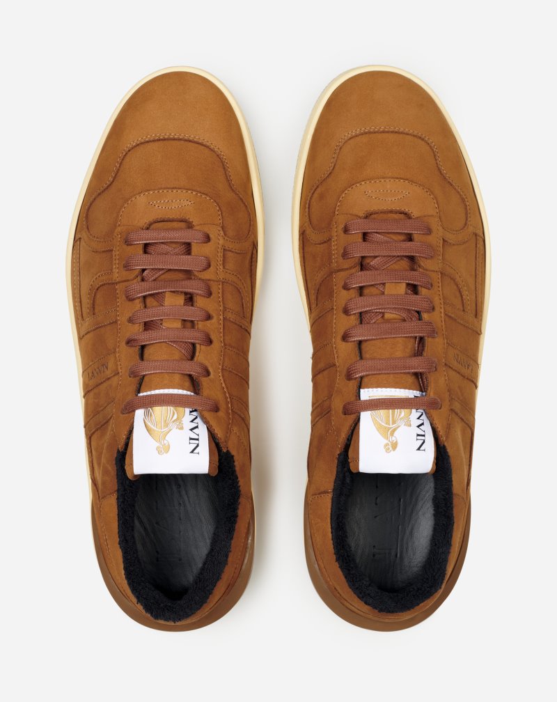 Αθλητικά Παπούτσια Lanvin Nubuck Clay Sneakers ανδρικα μαυρα | GR74112