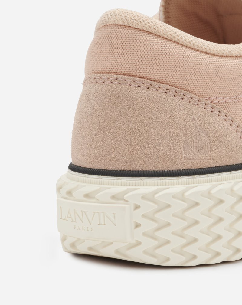 Αθλητικά Παπούτσια Lanvin βαμβακερα καμβα Curbies Sneakers γυναικεια ροζ | GR04117