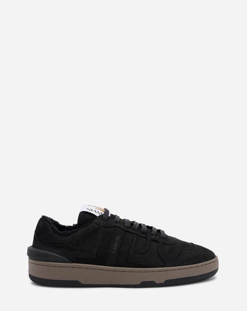 Αθλητικά Παπούτσια Lanvin δερματινα Clay Sneakers ανδρικα μαυρα | GR69368