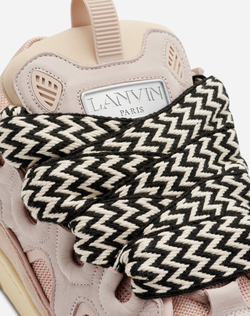 Αθλητικά Παπούτσια Lanvin δερματινα Curb Sneakers γυναικεια μπορντο | GR75596