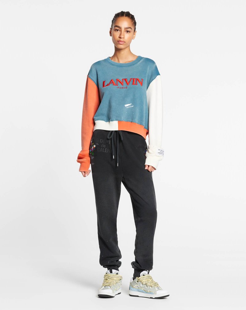 Φούτερ Lanvin Gallery Dept. X Lanvin Crewneck Sweatshirt γυναικεια Πολύχρωμο | GR43216