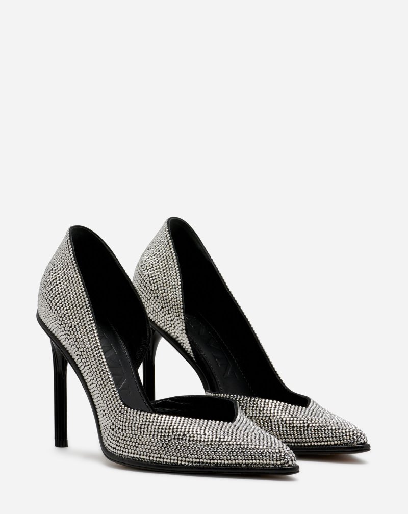 γοβεσ Lanvin Arpège Rhinestone Pumps γυναικεια ασημι | GR04310