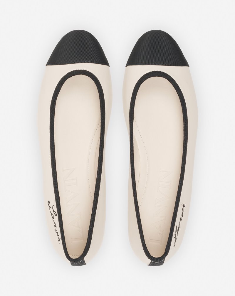 γοβεσ Lanvin κλασικα δερματινα Ballet Pumps γυναικεια Μπεζ | GR22328