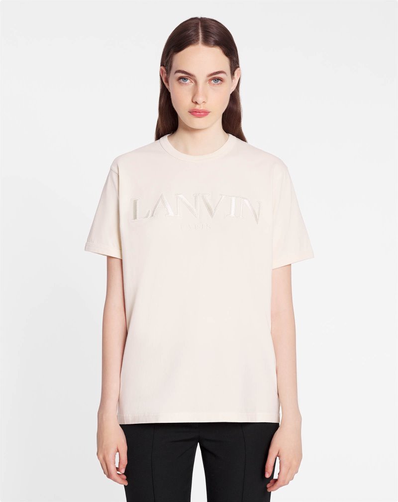 μπλουζακια Lanvin Paris T Shirts γυναικεια μαυρα | GR23996