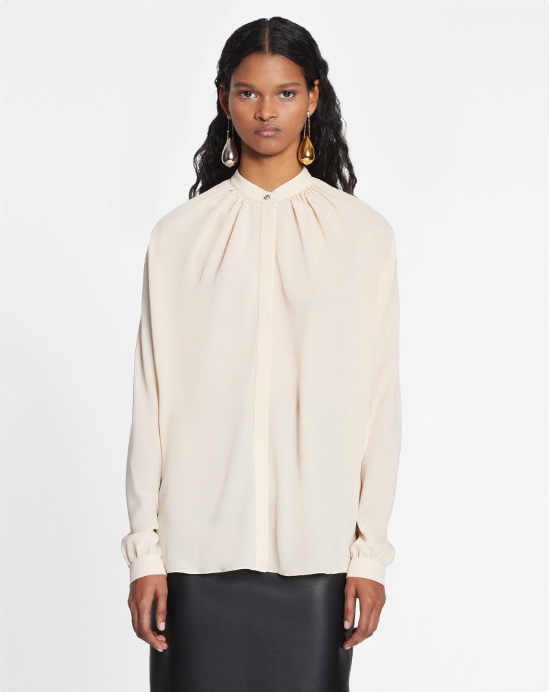 μπλούζα Lanvin Long-sleeve Blouse γυναικεια Μπεζ | GR38895