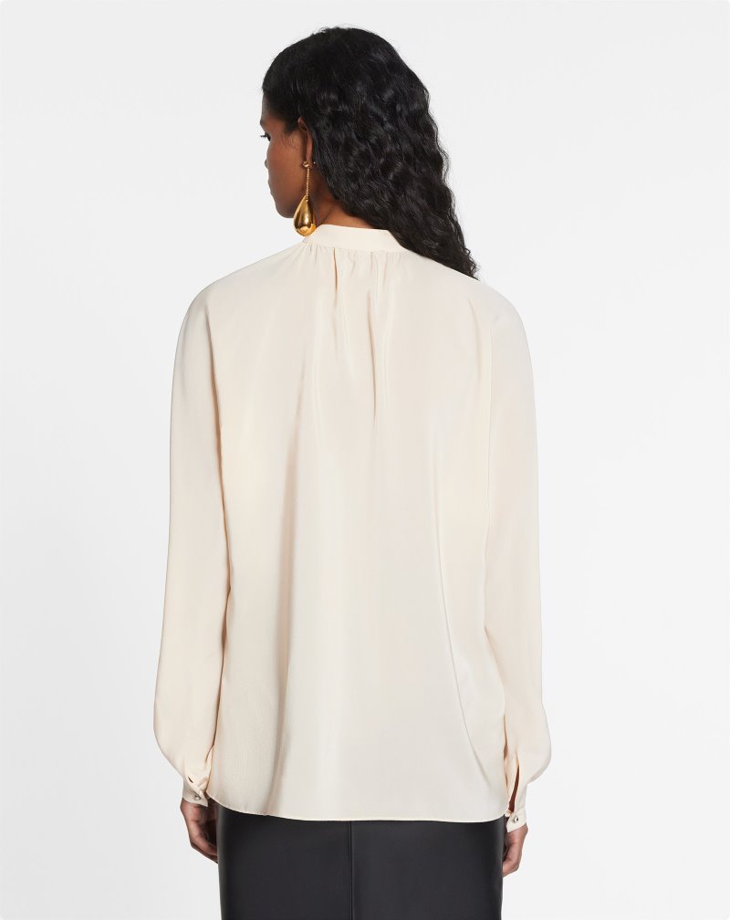 μπλούζα Lanvin Long-sleeve Blouse γυναικεια Μπεζ | GR38895