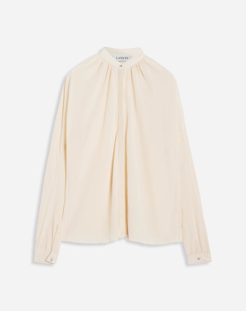 μπλούζα Lanvin Long-sleeve Blouse γυναικεια Μπεζ | GR38895