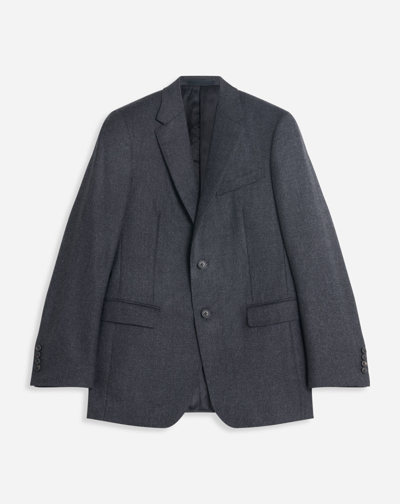 μπουφαν Lanvin Tailored Jacket ανδρικα πρασινο γκρι | GR57539