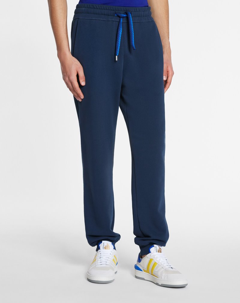 παντελονι Lanvin Curb Jogging Pants ανδρικα σκούρο μπλε | GR66982