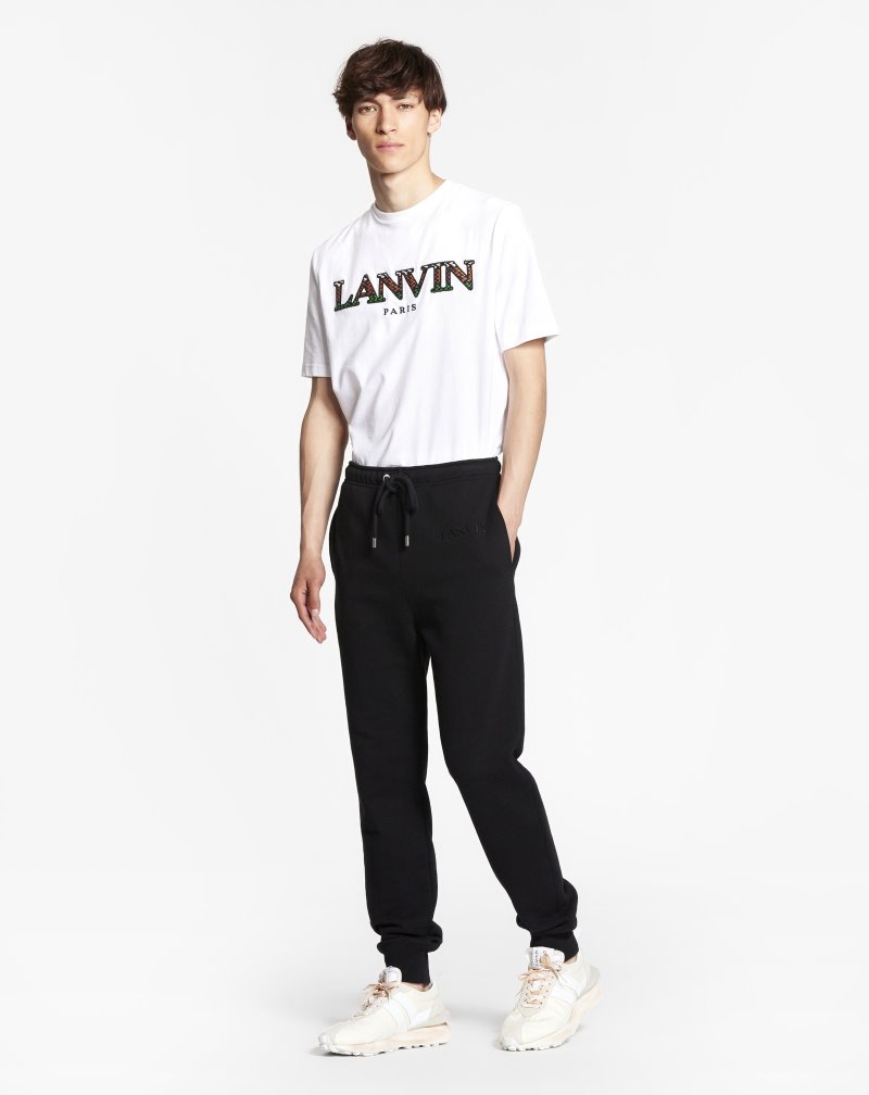 παντελονι Lanvin Jogging Pants ανδρικα μαυρα | GR11563