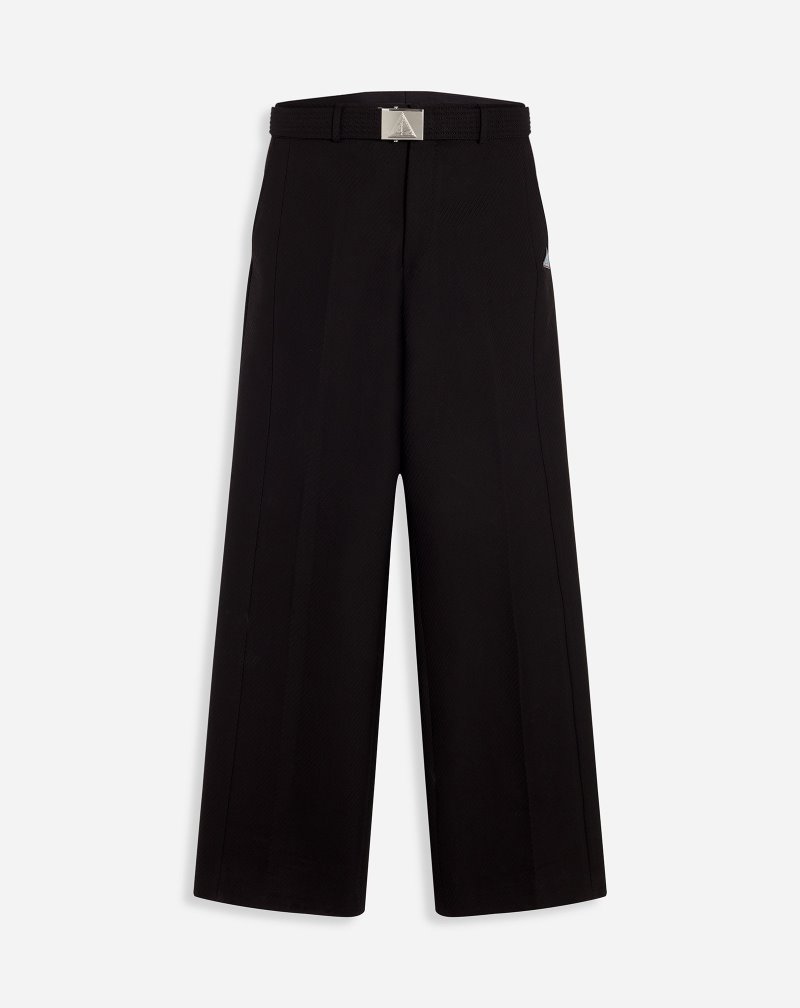 παντελονι Lanvin Structured Pants With Belt ανδρικα μαυρα | GR44431