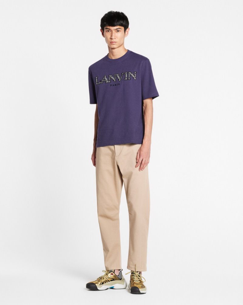 παντελονι Lanvin Zipped Slim Pants ανδρικα Μπεζ | GR66917