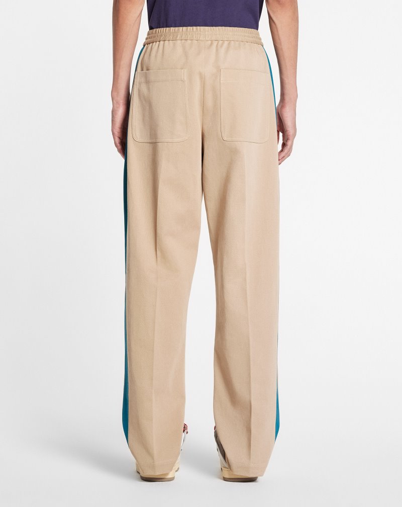 παντελονι Lanvin tracking Pants With Side Strips ανδρικα Μπεζ | GR59570