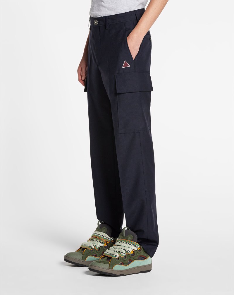 παντελονι Lanvin Ευθεία Cargo Pants ανδρικα μπλε | GR29947