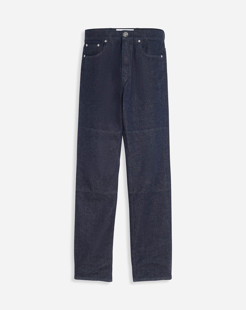 τζιν παντελονι Lanvin Tapered Jeans ανδρικα σκουρο μπλε μπλε | GR60693