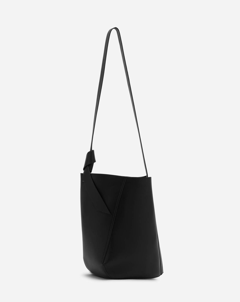 τσάντα hobo Lanvin δερματινα Mm Hobo Tie Bag ανδρικα μαυρα | GR21047