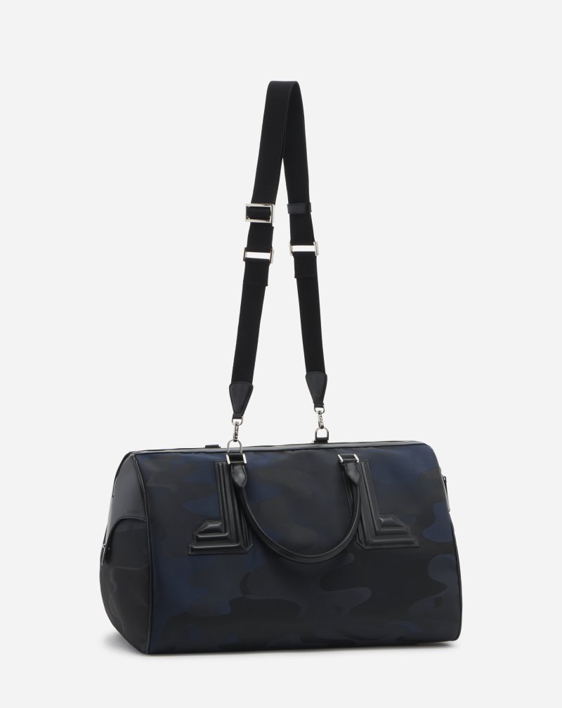 τσάντεσ χιαστί Lanvin νάιλον Duffle Bag L ανδρικα σκούρο μπλε | GR81964