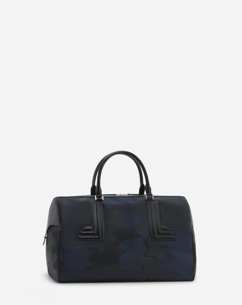 τσάντεσ χιαστί Lanvin νάιλον Duffle Bag L ανδρικα σκούρο μπλε | GR81964