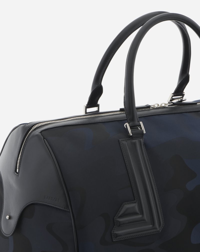 τσάντεσ χιαστί Lanvin νάιλον Duffle Bag L ανδρικα σκούρο μπλε | GR81964