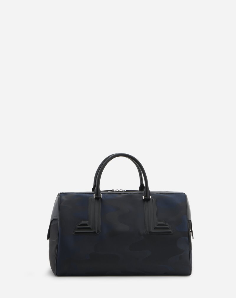 τσάντεσ χιαστί Lanvin νάιλον Duffle Bag L ανδρικα σκούρο μπλε | GR81964