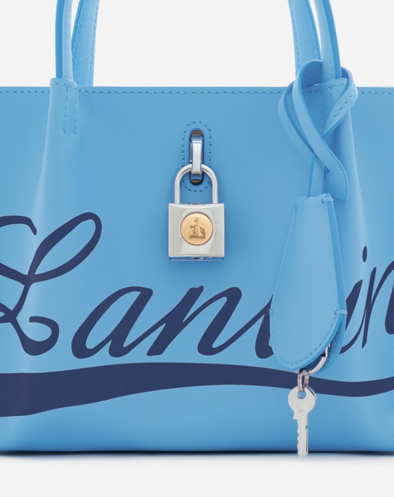 τσαντα Lanvin δερματινα Lanvin Bogey Nano Day Bag γυναικεια ανοιχτο μπλε | GR30300