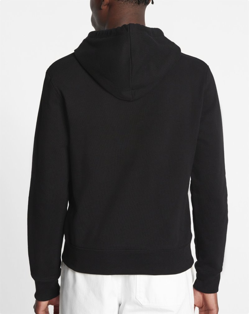 φουτερ με κουκουλα Lanvin Curb Hoodie ανδρικα μαυρα | GR58345